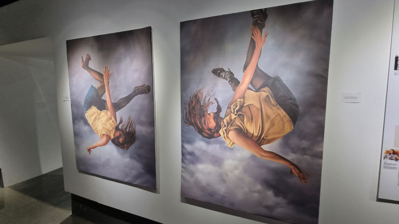 The art exhibition “Heterotopia” focuses on migration (Photo: Wladimir van Wilgenburg/Kurdistan 24)
